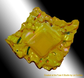 Fuse glass with Kaiser Lee Board